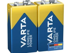 Varta Batterie Longlife Power 9V E-Block , 2 Stück