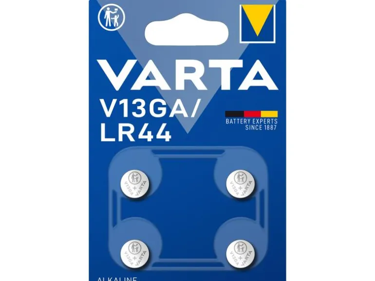 Varta Knopfzelle V13GA / LR44 , 4 Stück