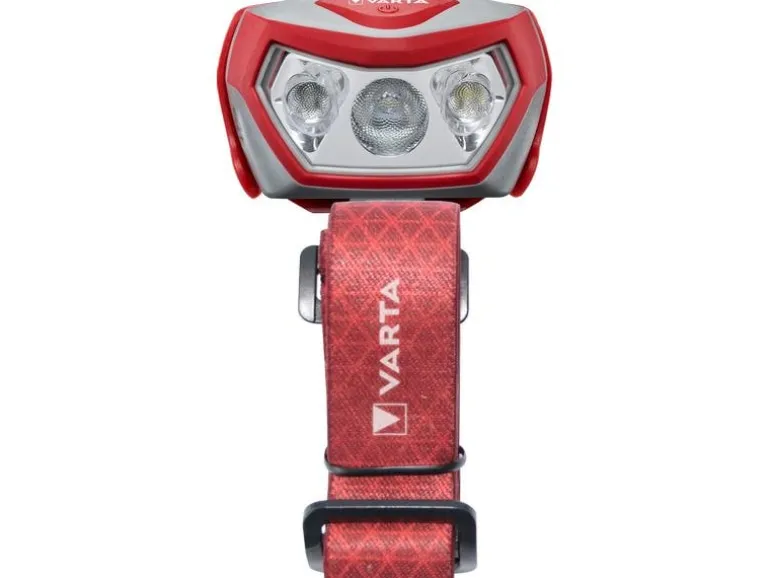 Varta Stirnlampe Outdoor Sports H20 Pro Rot