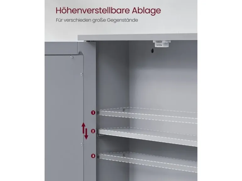VASAGLE Spiegelschrank MDF, 13 x 56.5 x 58.5 cm