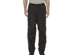 VAUDE Herren Velohose Me Fluid Full-Zip II Schwarz, Grösse XL