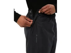 VAUDE Herren Velohose Me Fluid Full-Zip II Schwarz, Grösse XL