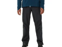 VAUDE Herren Velohose Me Fluid Full-Zip II Schwarz, Grösse XL