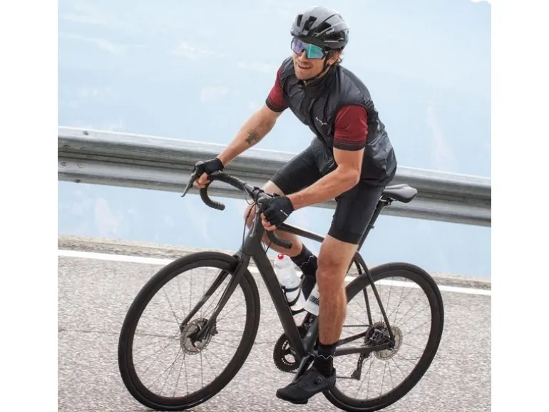 VAUDE Herren Velohose Me Posta Tights Schwarz, Grösse XXL