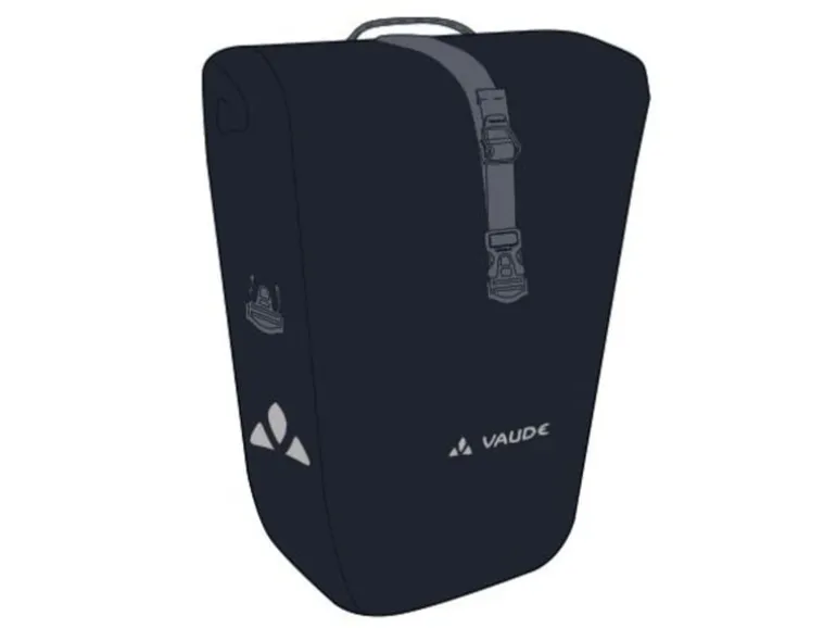 VAUDE Hinterradtasche Aqua Back Single, black