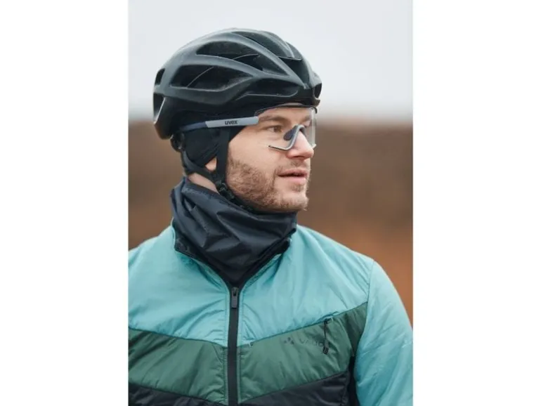 VAUDE Mütze Bike Cap Warm Schwarz/Weiss, L
