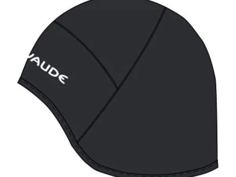 VAUDE Mütze Bike Cap Warm Schwarz/Weiss, L