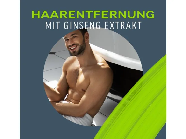 Veet MEN Enthaarungscrème Beine & Körper, sensible Haut, 400 ml