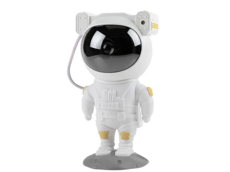 Vegas Lights Galaxy Projektor Astronaut Weiss