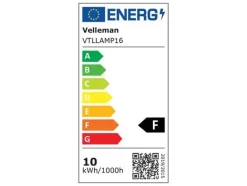 Velleman Lupenleuchte LED, 5 Dioptrien dimmbar, 1-10 W