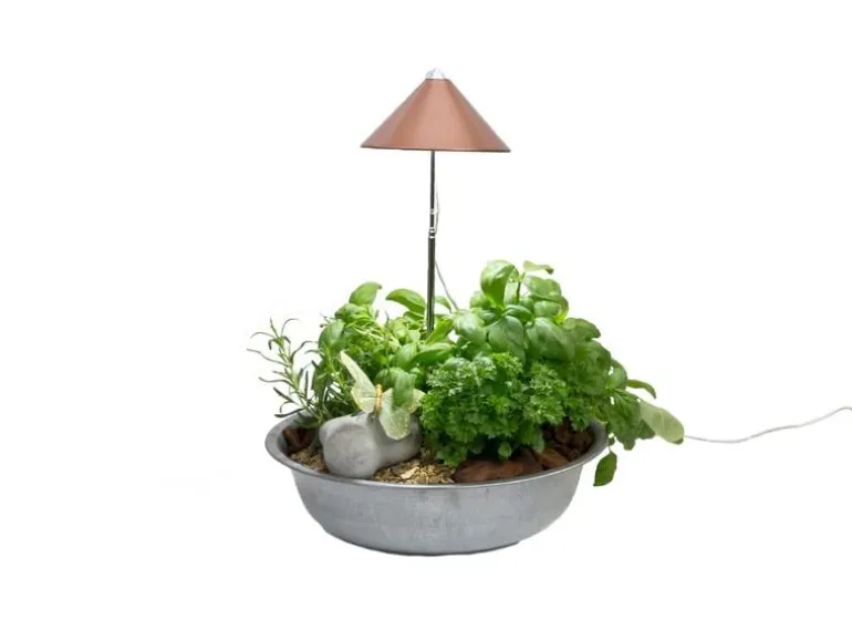 Venso Solutions Pflanzenleuchte SunLite 7 W, Kupfer