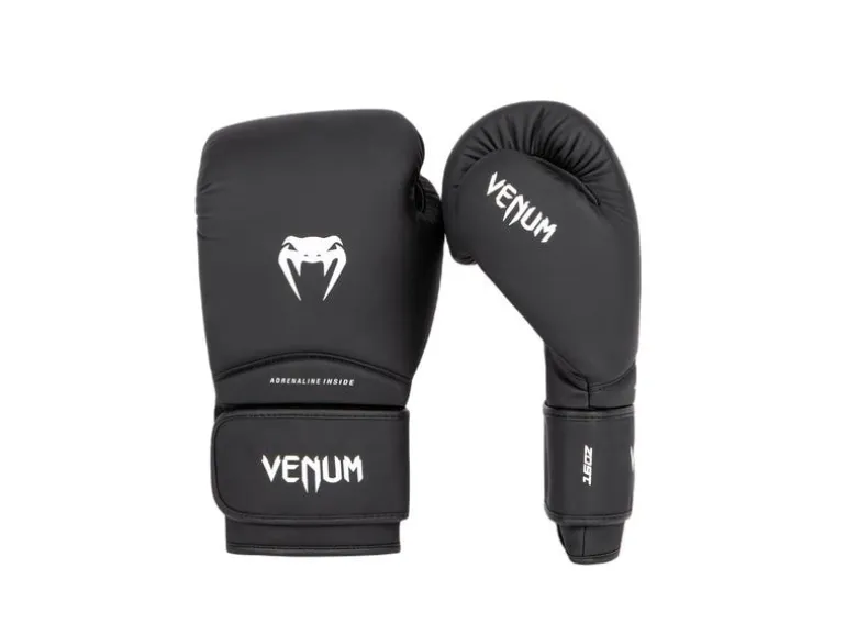 Venum Boxhandschuhe Contender 1.5 Schwarz / Weiss GR 12 Oz