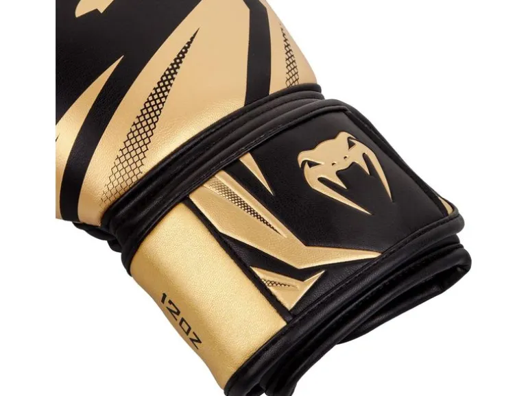 Venum Challenger 3.0 Boxing Gloves Schwarz/Gold, 12 oz