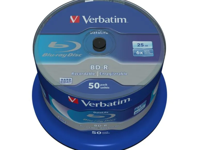 Verbatim BD-R 25 GB, Spindel (50 Stück)