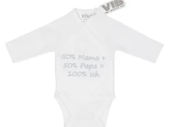 Very Important Baby Body 50% Mama + 50% Papa = 100% Ich weiss Weiss