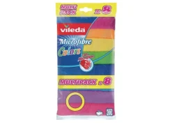 Vileda Mikrofaser-Reinigungstuch 8 Stück, Mehrfarbig