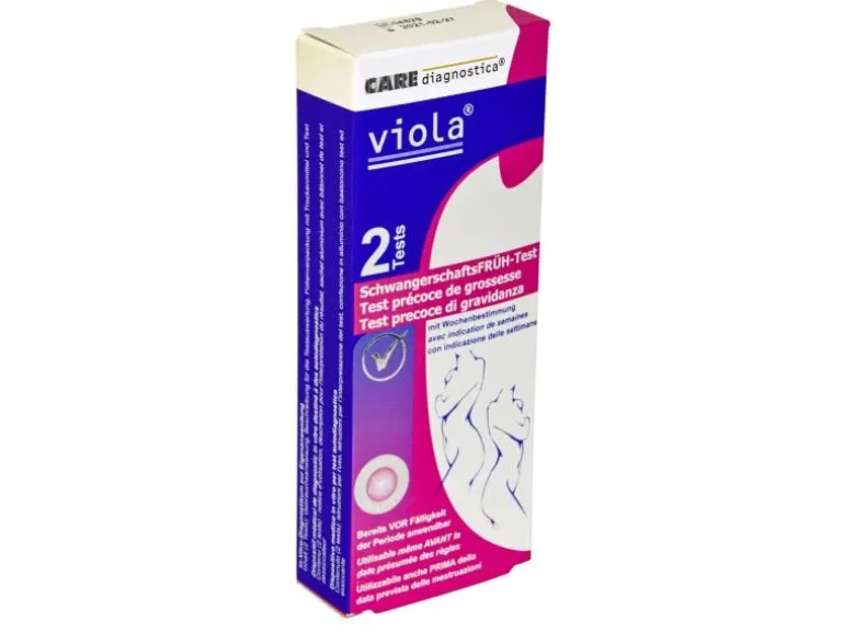 Viola Schwangerschaftstest Frühtest Duo 2 Stück