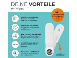 Vlippy Tür- & Fensterstopper 2er-Set Weiss