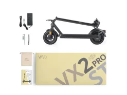 VMAX E-Scooter VX2 Pro ST-B, mit Blinker Schwarz