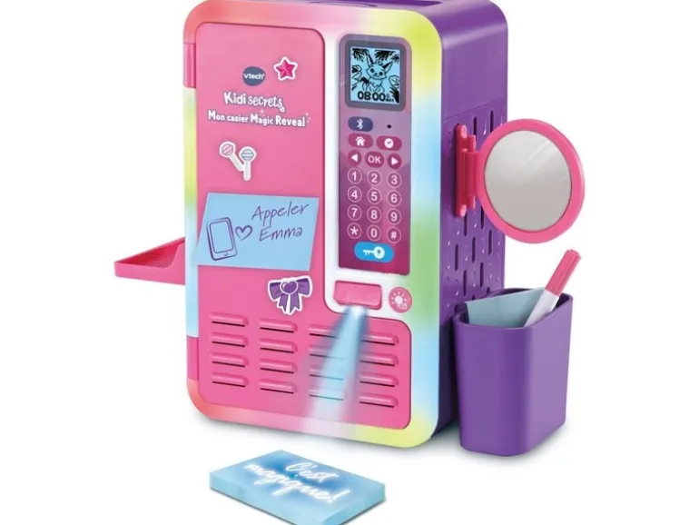 Vtech KidiSecrets mon casier Magic Reveal FR – violet
