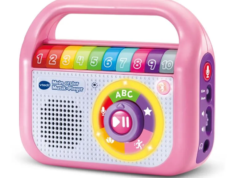 Vtech Mein erster Musik-Player Interaktiver Kunststoff Rosa