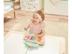 Vtech Musikspielzeug Interaktives Holz-Xylofon mit Tamburin -DE-