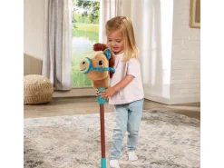 Vtech Steckenpferd Galoppier-mit-mir-Pferdchen Blau/Braun