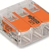 WAGO Steckklemme COMPACT 3 x 0.14-4 mm², 12 Stück