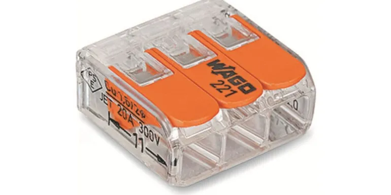 WAGO Steckklemme COMPACT 3 x 0.14-4 mm², 12 Stück