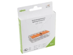WAGO Steckklemme COMPACT 5 x 0.14-4 mm², 8 Stück