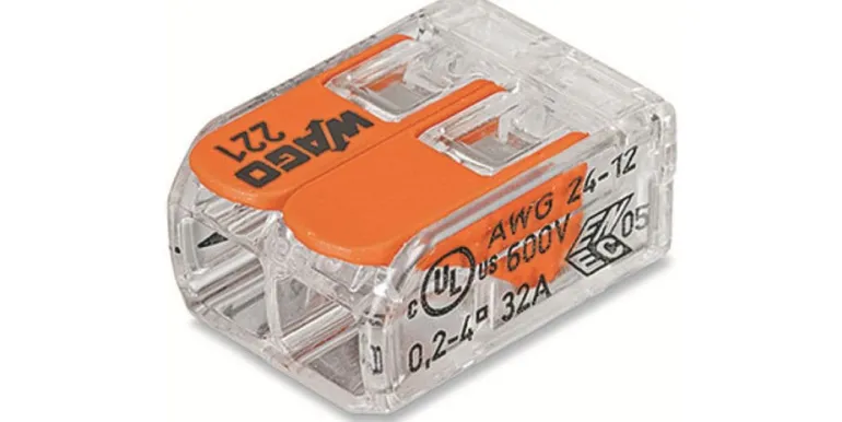 WAGO Steckklemme COMPACT 2 x 0.14-4 mm², 16 Stück