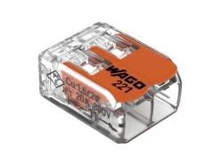 WAGO Steckklemme COMPACT 2 x 0.14-4 mm², 16 Stück