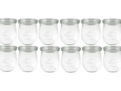 Weck Einmachglas 220 ml, 12 Stück