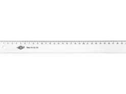 WEDO Lineal aus Kunststoff, 30 cm