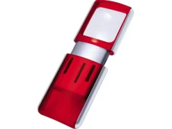 WEDO Lupenleuchte mit LED Beleuchtung, Rot