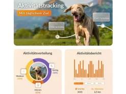Weenect GPS-Tracker für Hunde XT mit Halsband schwarz