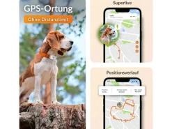 Weenect GPS-Tracker XS für Hunde, Weiss