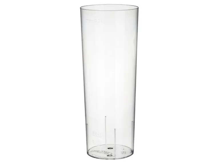 Weita Einwegbecher Longdrink 300 ml 10 Stück, Transparent