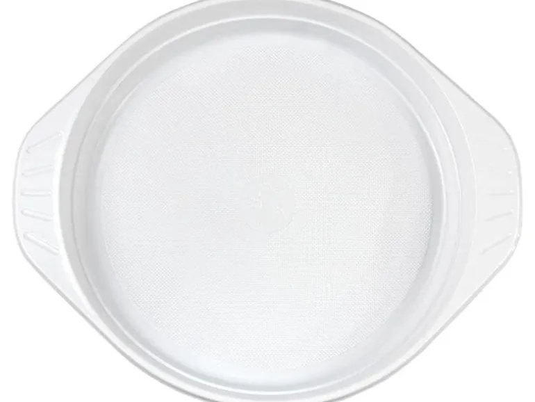 Weita Einwegteller 21.9 cm, 100 Stück, Weiss