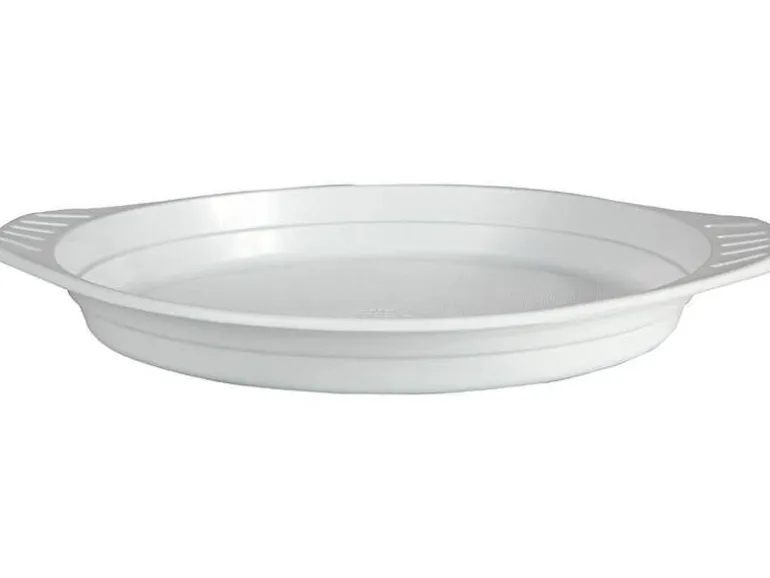 Weita Einwegteller 21.9 cm, 100 Stück, Weiss