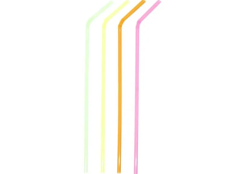Weita Strohhalm 250 Stück, Mehrfarbig