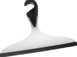Wenko Duschabzieher Loano Schwarz/Weiss