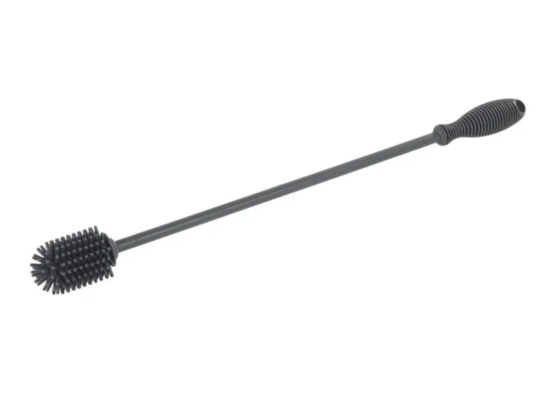 Wenko Silikon Flaschenbürste 38 cm Grau/Dunkelgrau