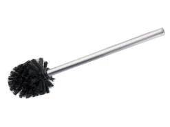 Wenko WC Bürste Matt Ø 8 x 35 cm Schwarz matt