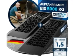 Werkthor Auffahrrampe Extraflaches Auto -2er Set 5000 kg