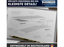 Werkthor Auffahrrampe Extraflaches Auto -2er Set 5000 kg