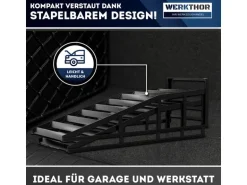 Werkthor Auffahrrampe Metall-Set für die Automobilindustrie 3000 kg