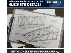 Werkthor Auffahrrampe Metall-Set für die Automobilindustrie 3000 kg