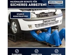 Werkthor Auffahrrampe Metall-Set für die Automobilindustrie 3000 kg