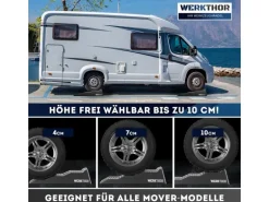 Werkthor Flache Auffahrkeile 2er Set, Grau